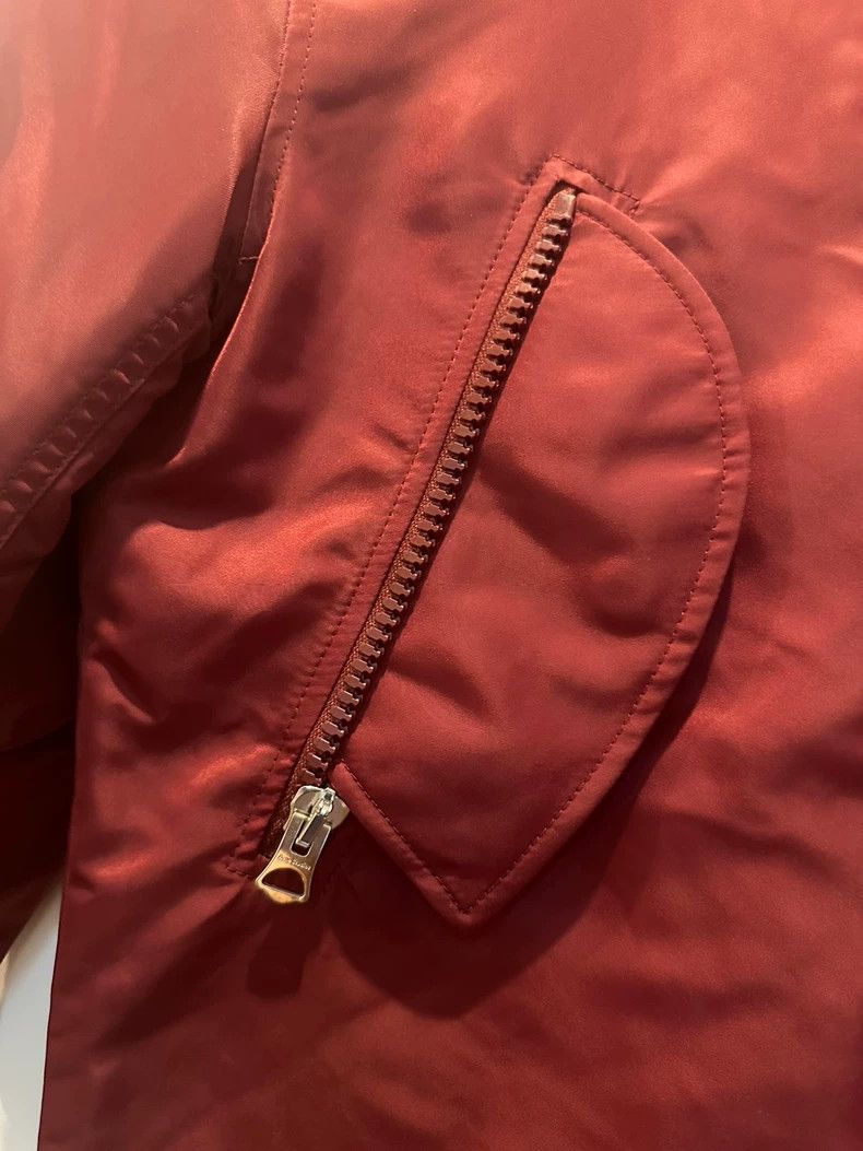 Acne Studios red baseball cotton jacket by Acne Studios Size US S / EU 44-46 / 1 - 3 Thumbnail