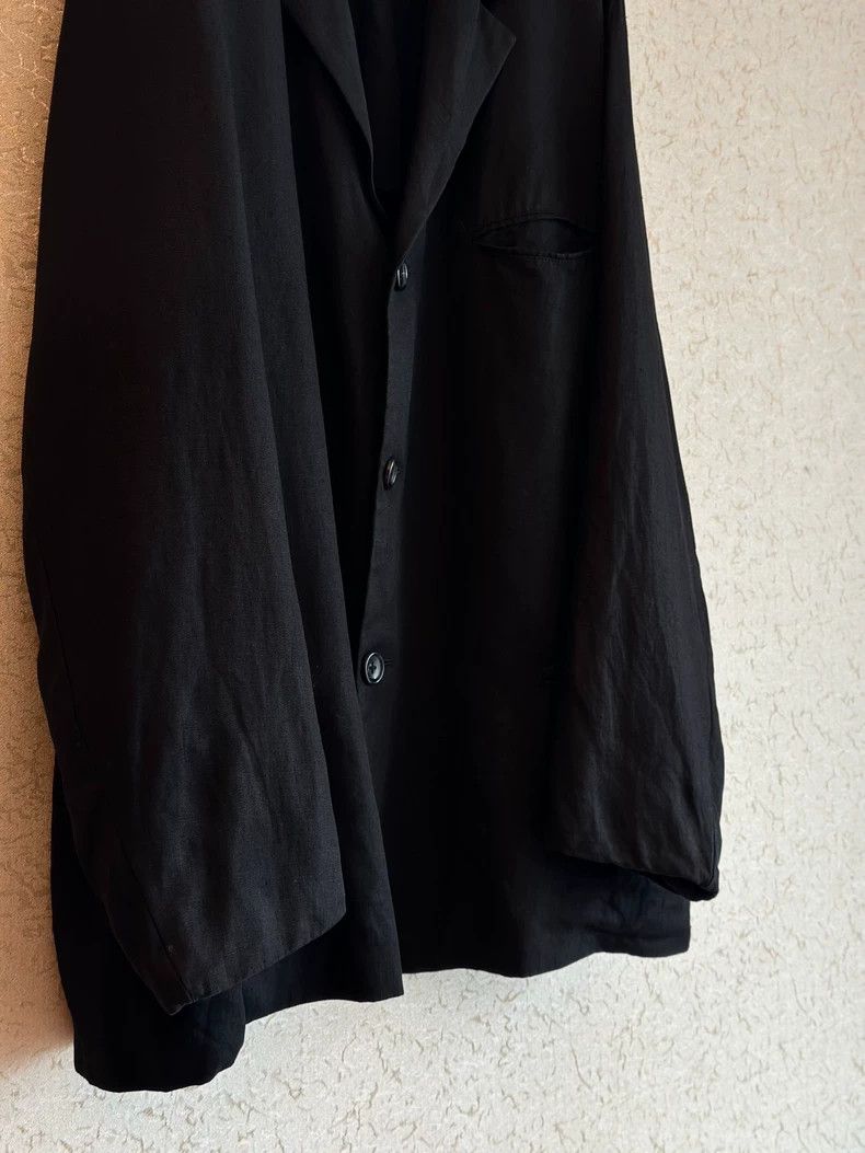 Yohji Yamamoto yohji yamamoto linen oversized jacket Size US M / EU 48-50 / 2 - 5 Thumbnail