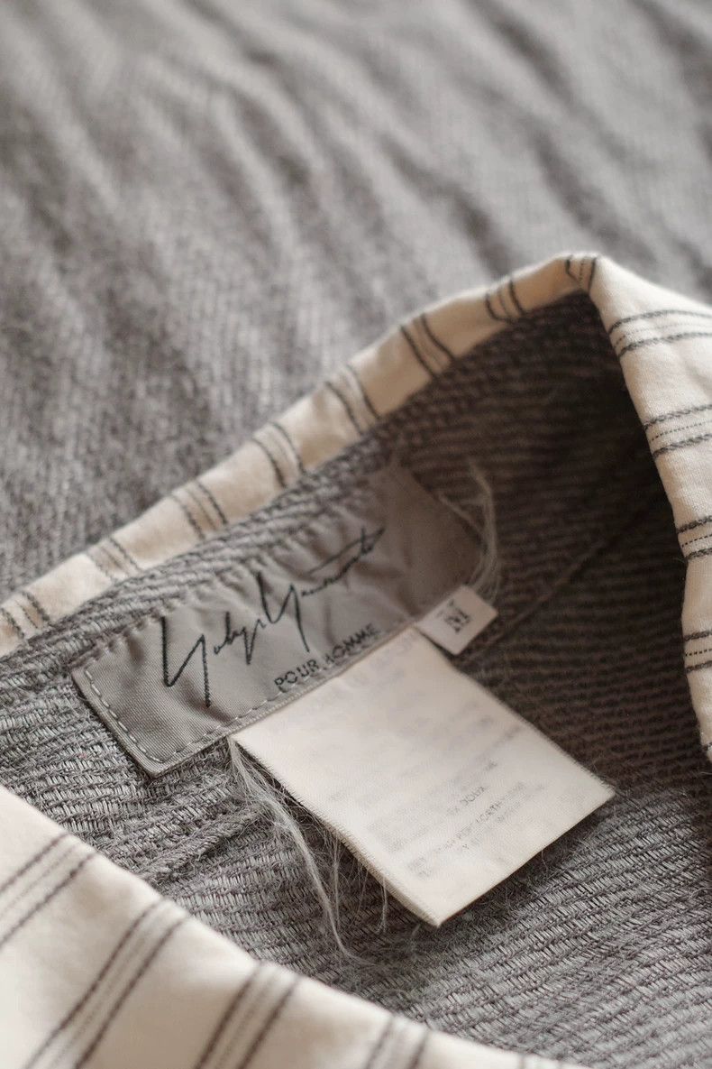 Yohji Yamamoto yohji yamamoto silk linen long sleeve shirt Size US M / EU 48-50 / 2 - 6 Thumbnail