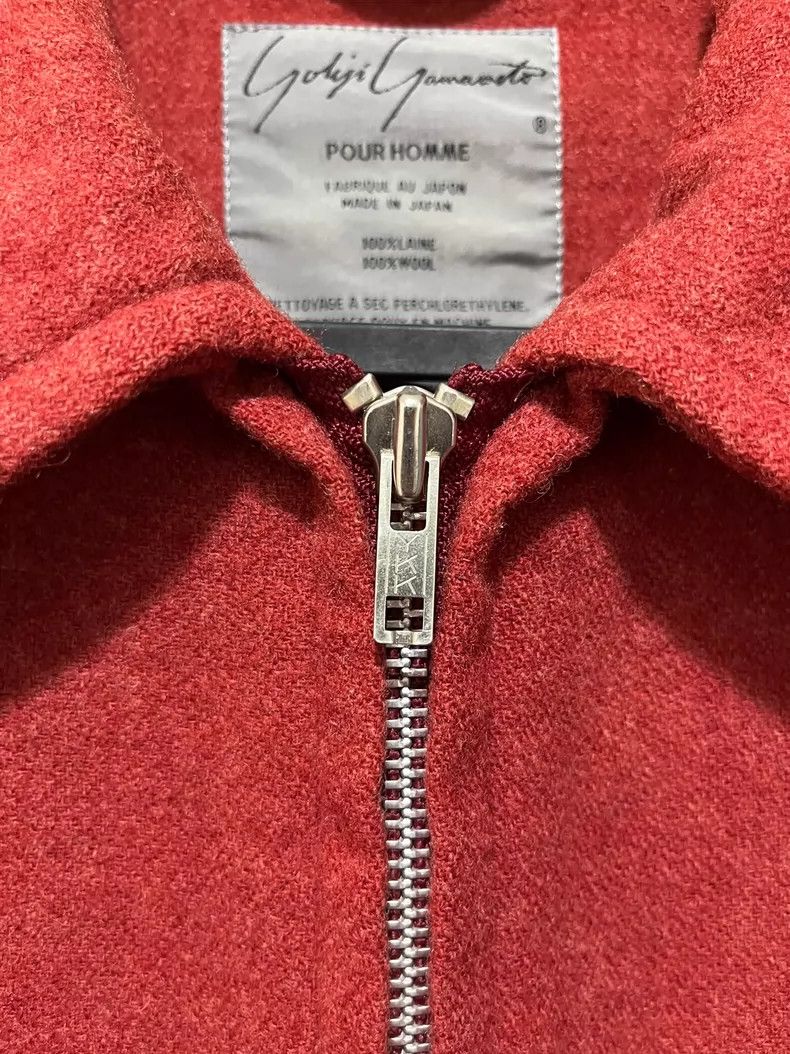 Yohji Yamamoto red oversized wool jacket by yohji yamamoto Size US XL / EU 56 / 4 - 3 Thumbnail
