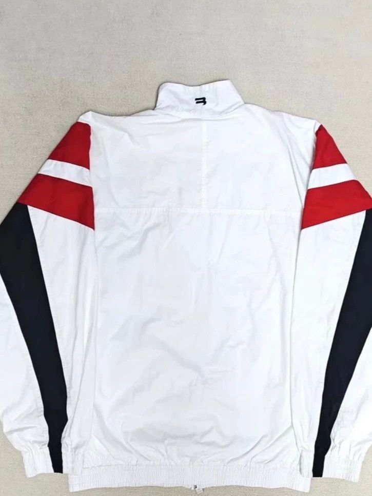Balenciaga balenciaga red and white sporty jacket Size US S / EU 44-46 / 1 - 2 Thumbnail