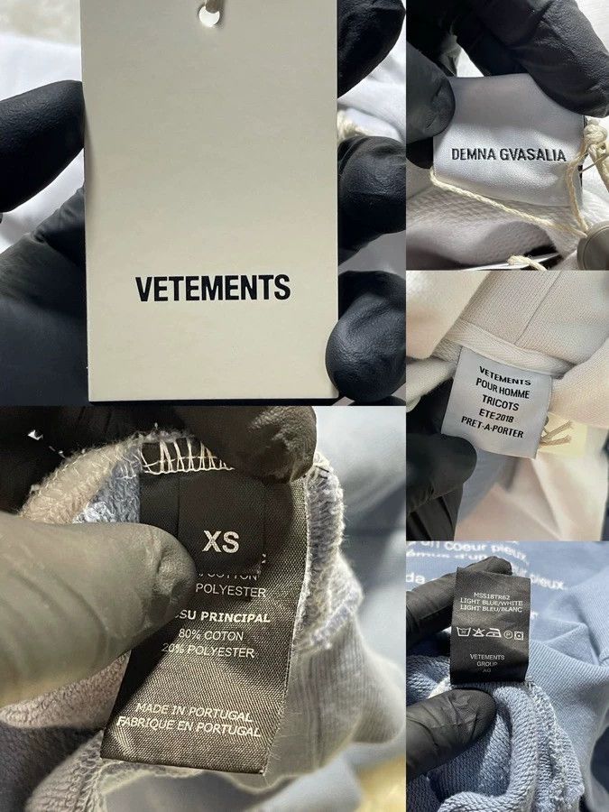 Vetements vetements oversized color-block hoodie Size US XS / EU 42 / 0 - 5 Thumbnail