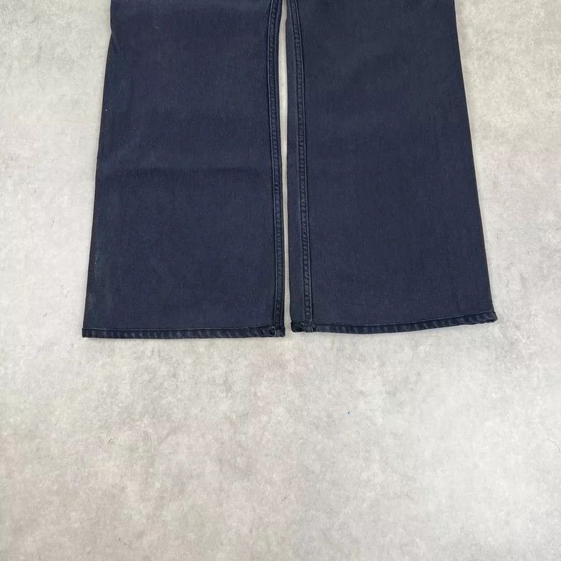 Acne Studios acne studios black flared denim pants Size US 28 / EU 44 - 6 Thumbnail