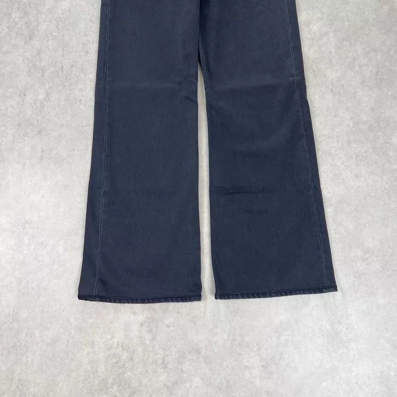 Acne Studios acne studios black flared denim pants Size US 28 / EU 44 - 2 Thumbnail