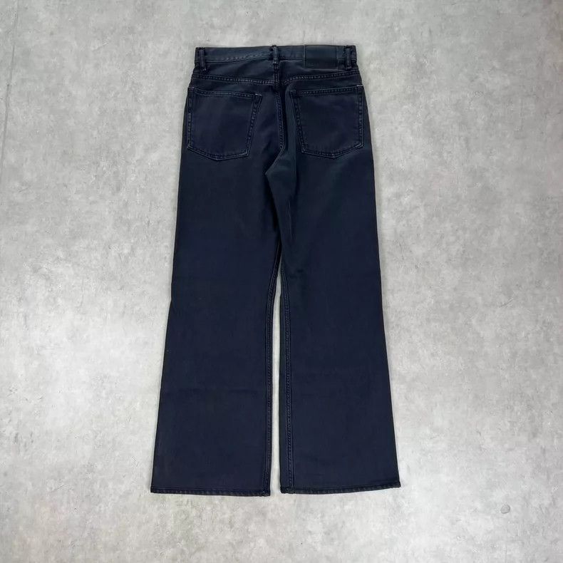 Acne Studios acne studios black flared denim pants Size US 28 / EU 44 - 4 Thumbnail