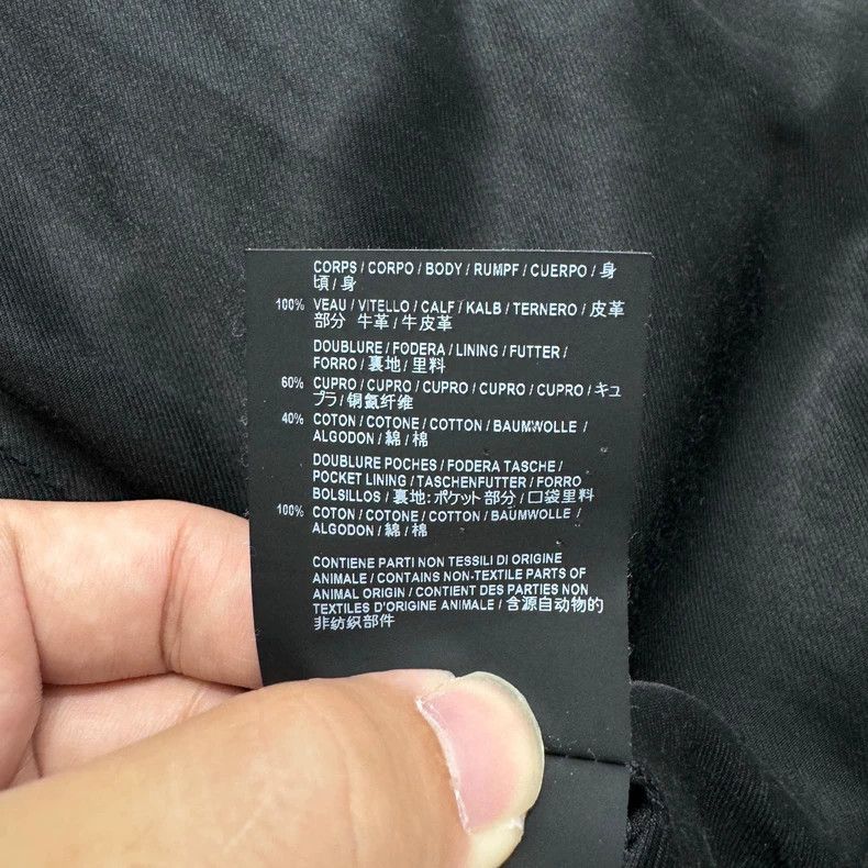 Saint Laurent Paris black leather jacket by saint laurent Size US L / EU 52-54 / 3 - 6 Thumbnail