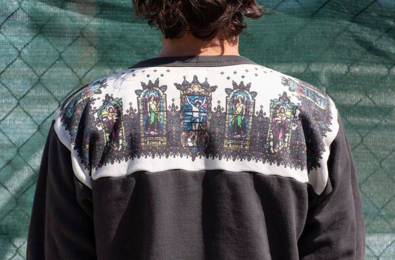 Saint Michael saint michael religious print sweatshirt size large Size US L / EU 52-54 / 3 - 5 Thumbnail
