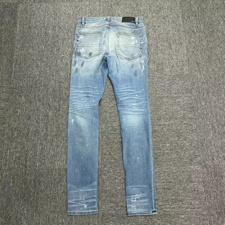 Amiri amiri ripped paint splatter denim jeans Size US 33 - 2 Thumbnail