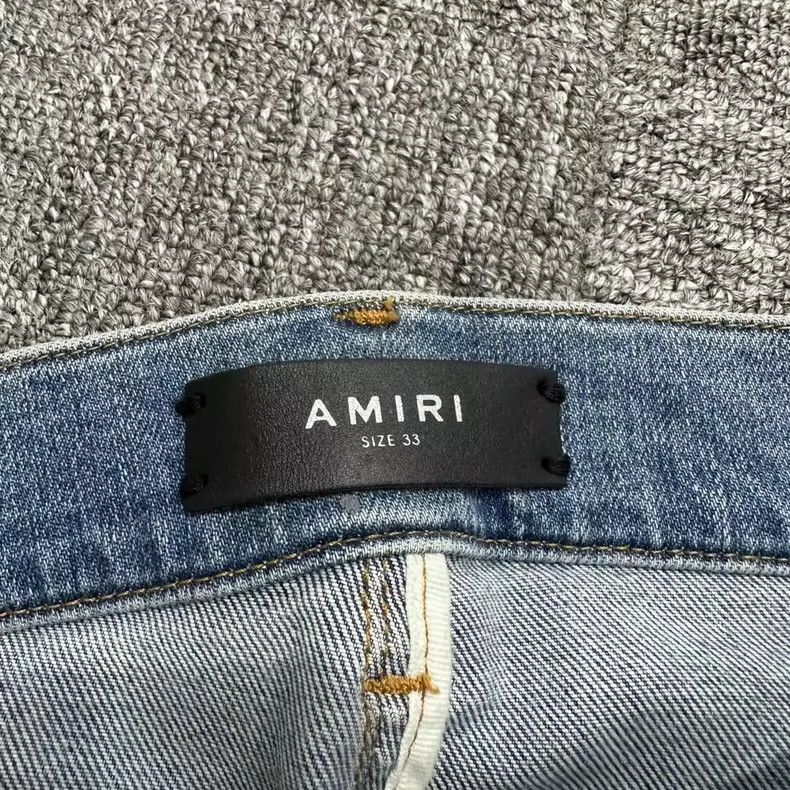 Amiri amiri ripped paint splatter denim jeans Size US 33 - 4 Thumbnail
