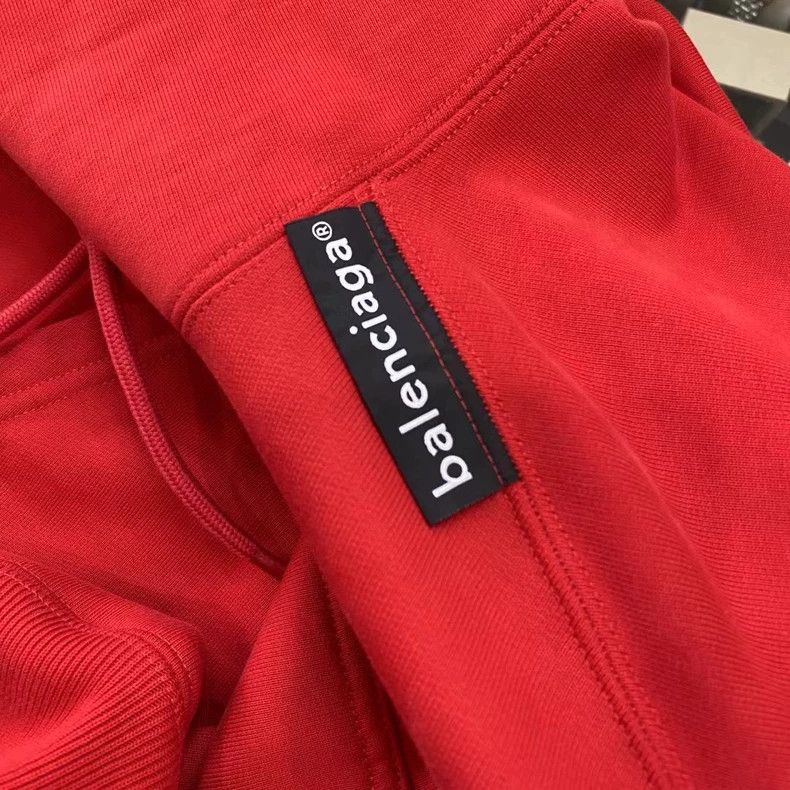 Balenciaga balenciaga red hoodie size L for sale Size US L / EU 52-54 / 3 - 4 Thumbnail
