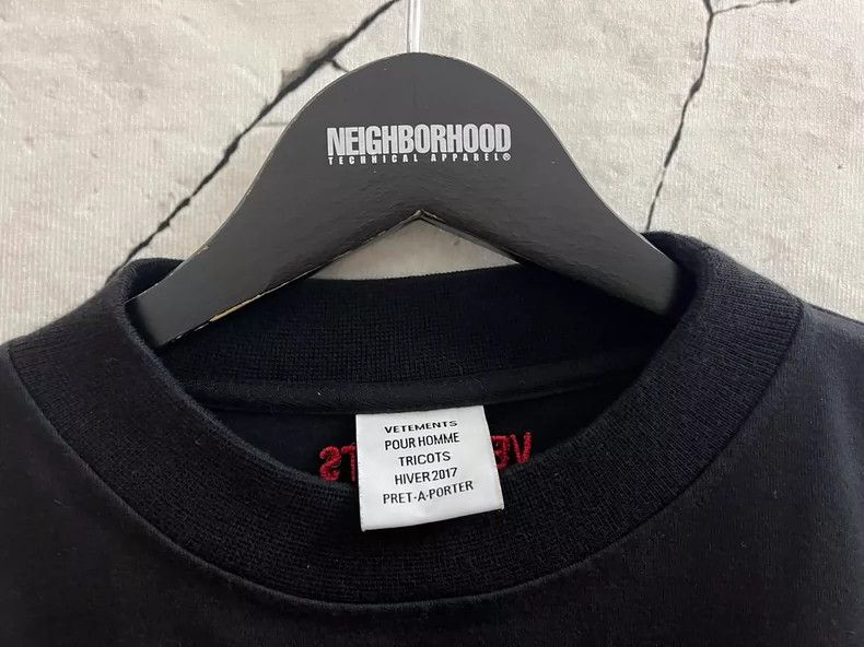 vetements unidad hombres short sleeve t-shirt