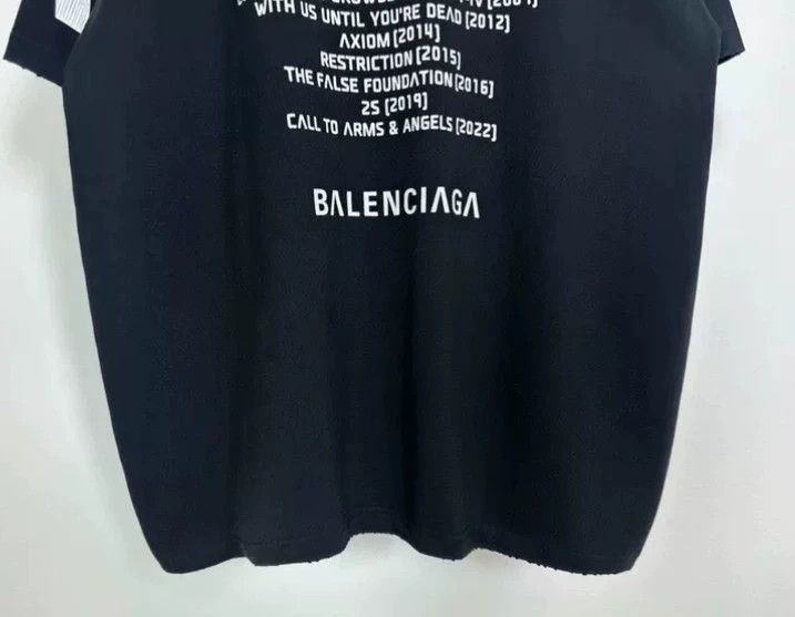 Balenciaga Balenciaga Music Short Sleeve T-Shirt Size US M / EU 48-50 / 2 - 9 Thumbnail