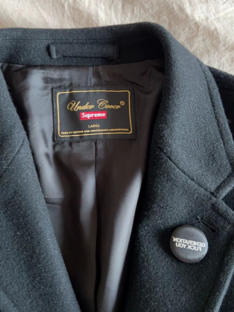 Supreme×Undercover　Wool OverCoat Supreme Undercover Wool Overcoat | Grailed