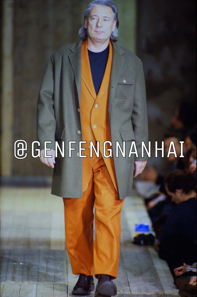 Yohji Yamamoto yohji yamamoto 92aw oversized coffee coat Size US M / EU 48-50 / 2 - 4 Thumbnail