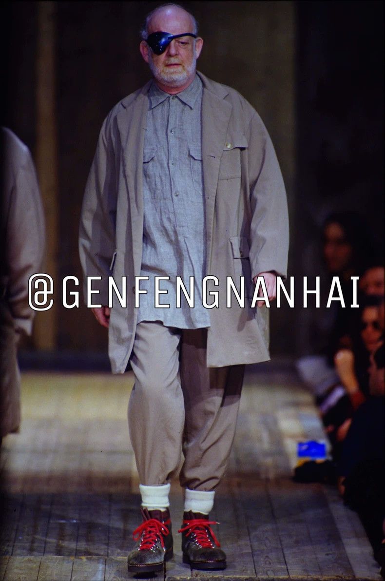 Yohji Yamamoto yohji yamamoto 92aw oversized coffee coat Size US M / EU 48-50 / 2 - 3 Thumbnail