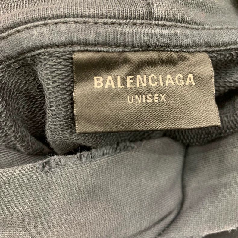 Balenciaga balenciaga black graphic hoodie for sale Size US M / EU 48-50 / 2 - 6 Thumbnail