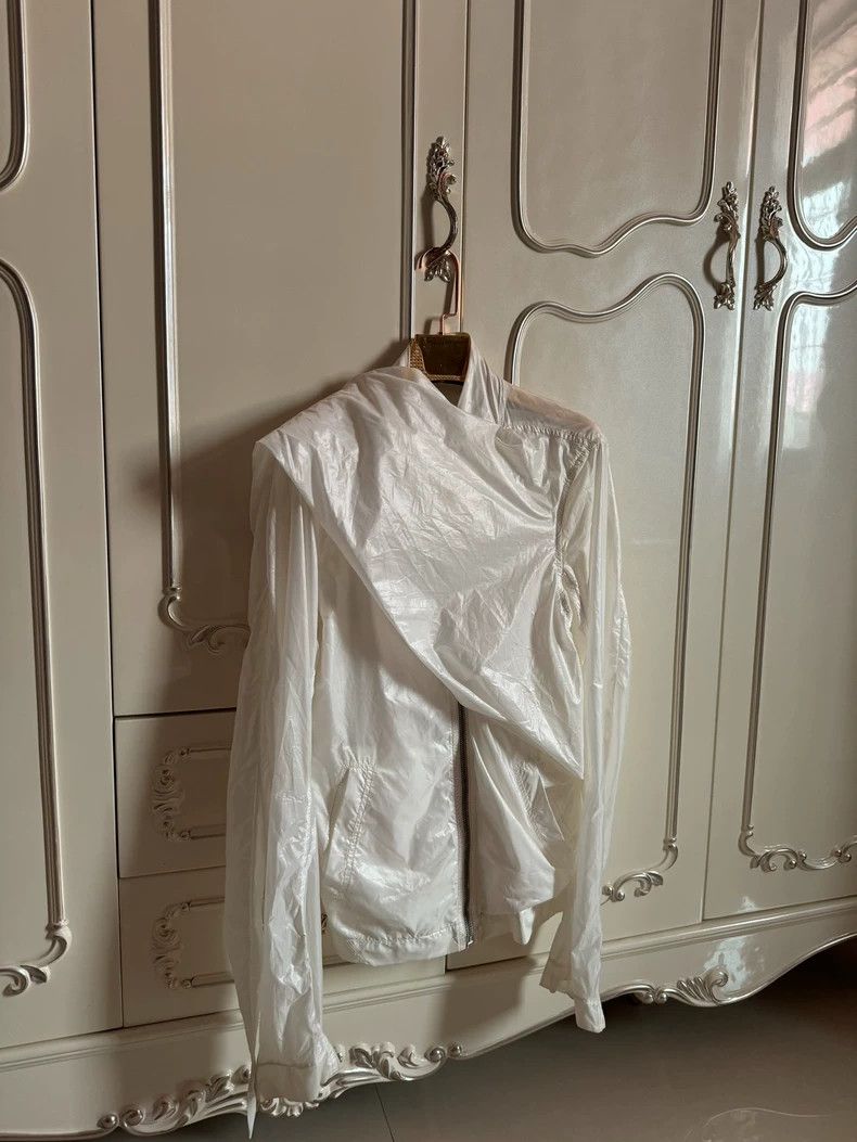 Rick Owens rick owens white collar jacket with ties Size US S / EU 44-46 / 1 - 2 Thumbnail