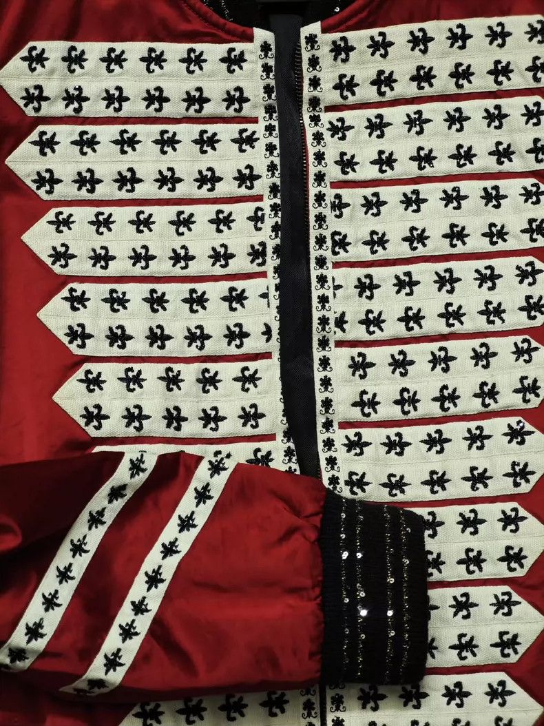 Saint Laurent Paris saint laurent embroidered baseball jacket Size US L / EU 52-54 / 3 - 2 Thumbnail