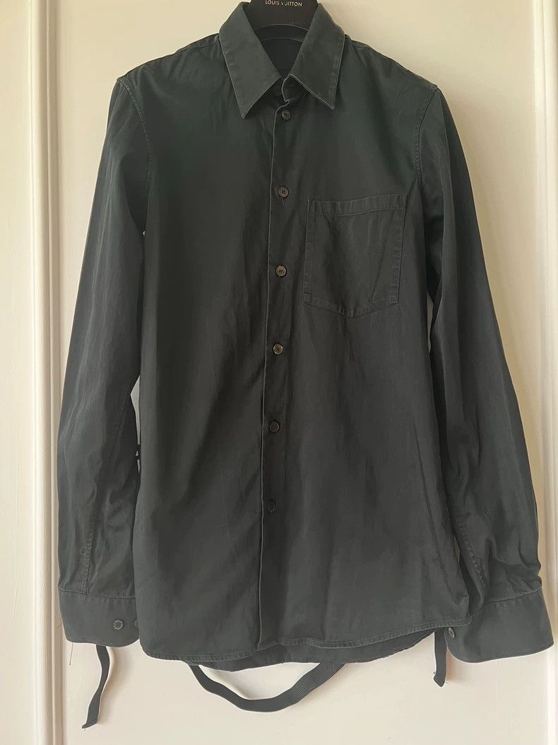 Helmut Lang helmut lang bondage shirt in black Size US XXS / EU 40 - 5 Thumbnail