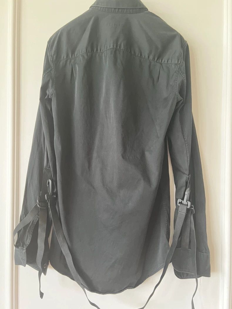 Helmut Lang helmut lang bondage shirt in black Size US XXS / EU 40 - 4 Thumbnail
