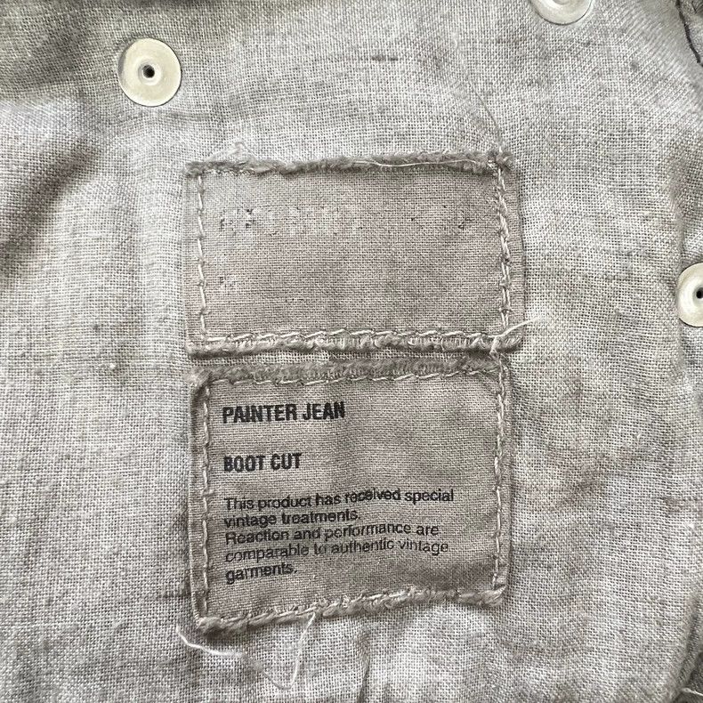 Helmut Lang helmut lang 90s washed brown gray paint splatter pants Size US 30 / EU 46 - 5 Thumbnail