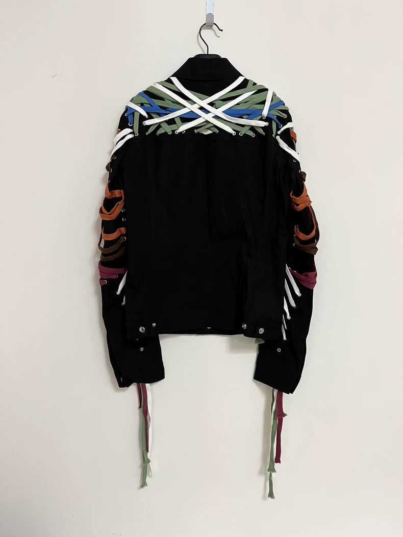 Rick Owens rick owens exclusive black jacket with straps Size US M / EU 48-50 / 2 - 2 Thumbnail