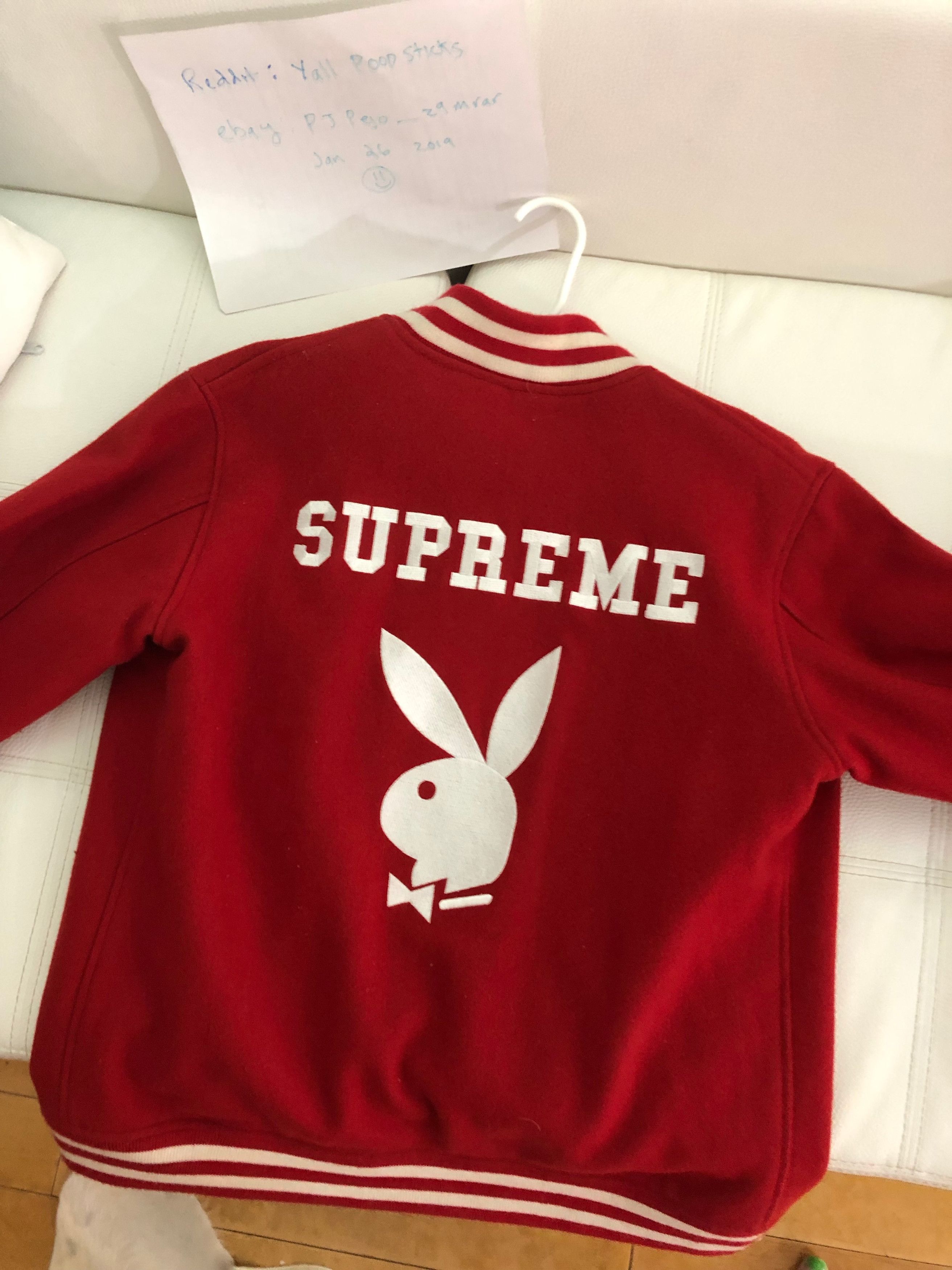 Supreme playboy sales jacket 2011