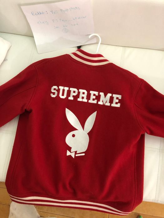 Supreme playboy hot sale jacket 2011