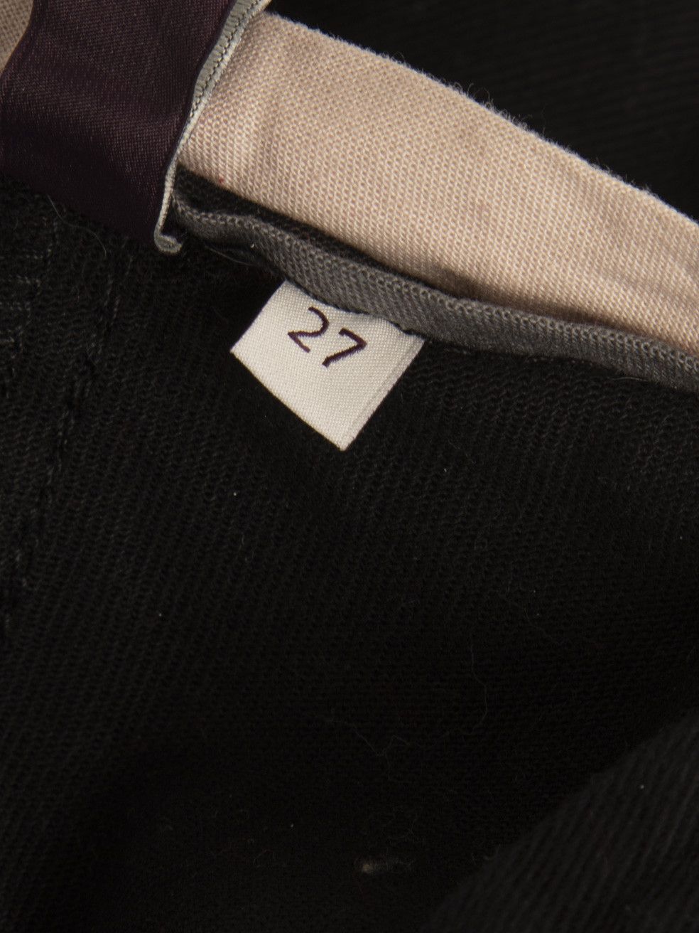 Stella McCartney Black & Grey Denim Panelled Jeans Size 26" / US 2 / IT 38 - 6 Thumbnail