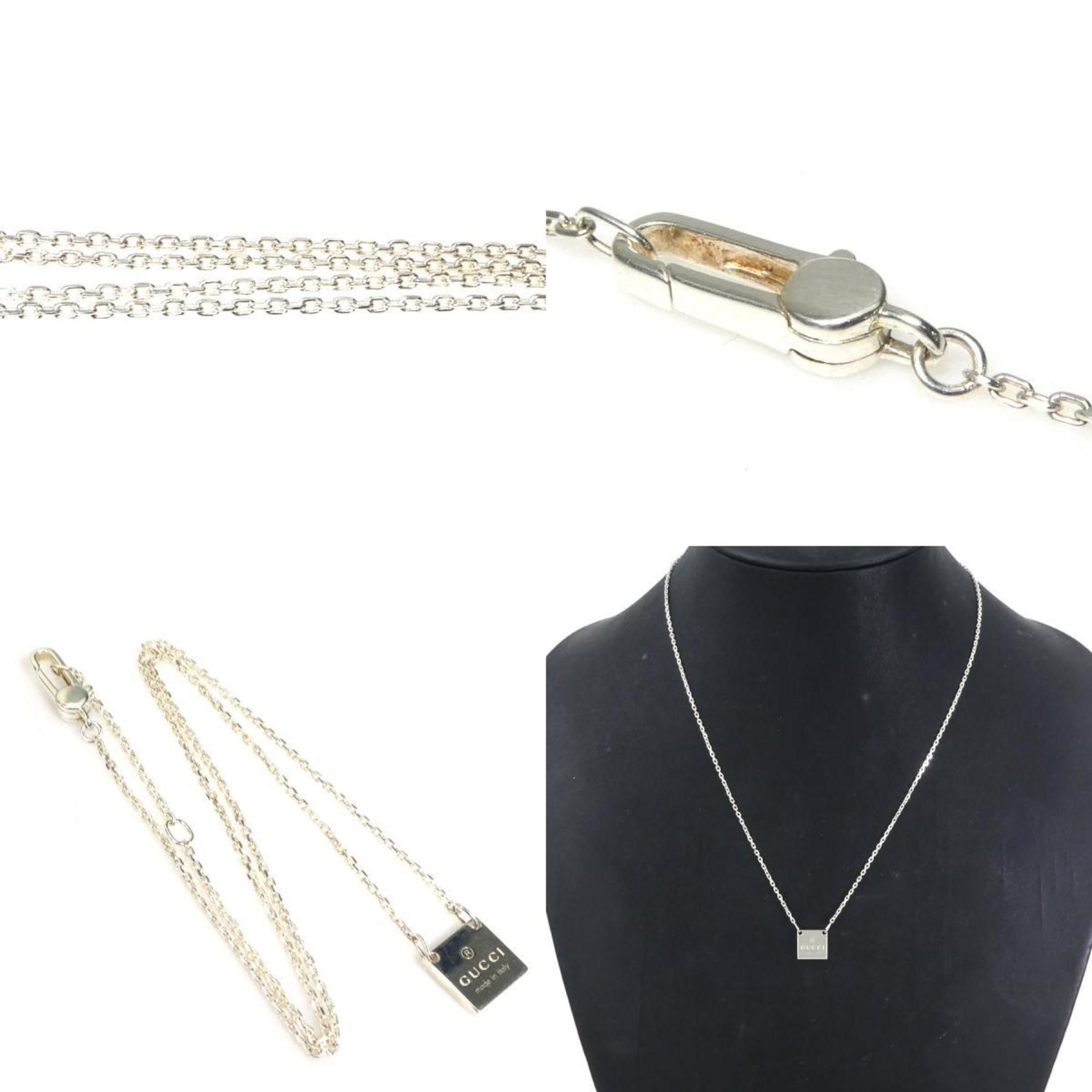 Gucci GUCCI Necklace Silver 925 Women's e60550a Size ONE SIZE - 5 Thumbnail