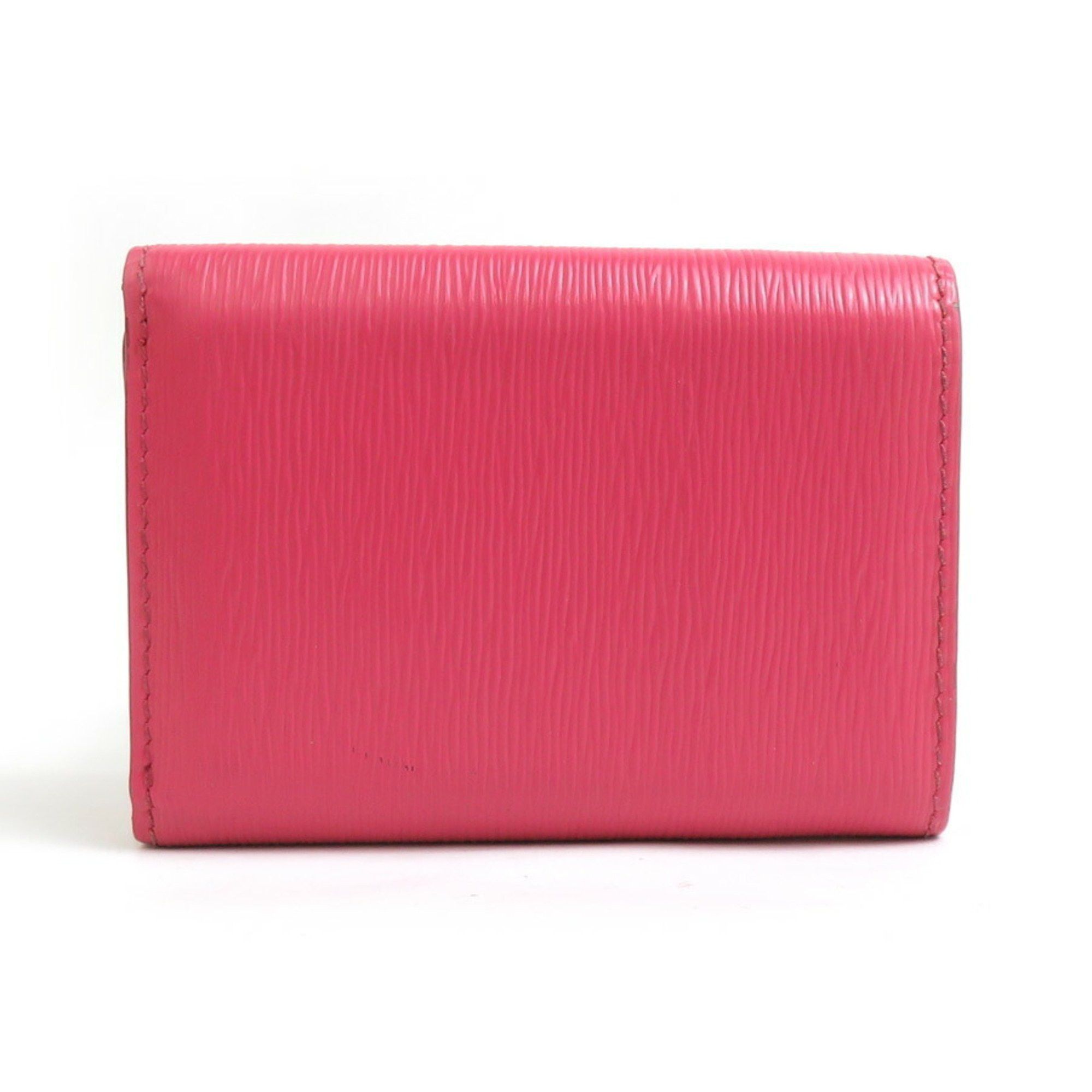 Prada PRADA Tri-fold wallet in leather, pink, for women, r10645a Size ONE SIZE - 2 Thumbnail