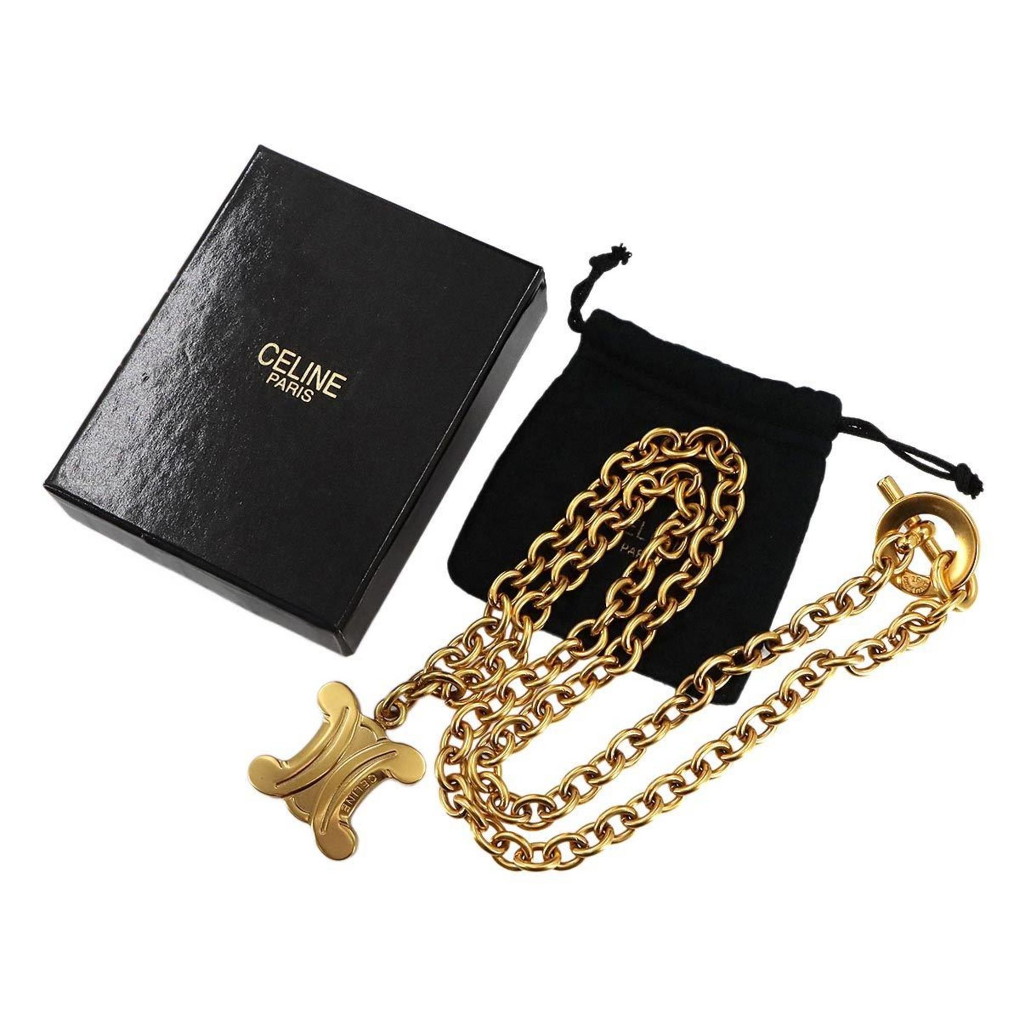 Celine Céline Triomphe necklace Size ONE SIZE - 5 Thumbnail