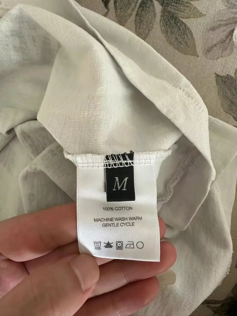 Enfants Riches Deprimes white madonna graphic short sleeve t-shirt Size US M / EU 48-50 / 2 - 4 Thumbnail