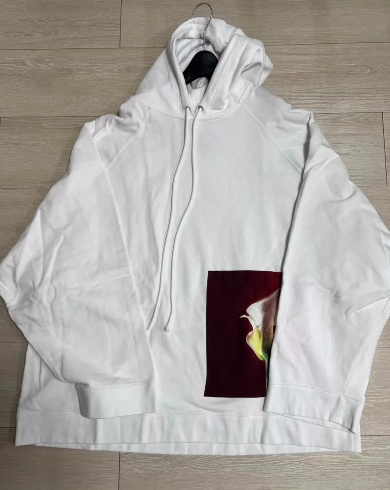 Raf Simons raf simons floral collaboration hooded sweatshirt Size US S / EU 44-46 / 1 - 2 Thumbnail