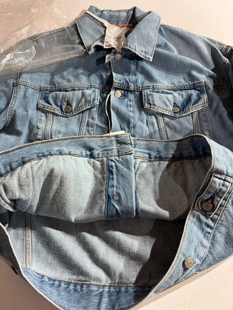 Acne Studios Acne Studios Vintage Denim Jacket SS22 Size US XXS / EU 40 - 9 Thumbnail