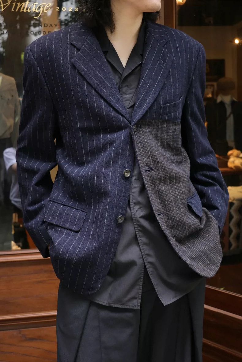 Comme des Garcons comme des garcons vintage striped blazer Size US L / EU 52-54 / 3 - 8 Thumbnail