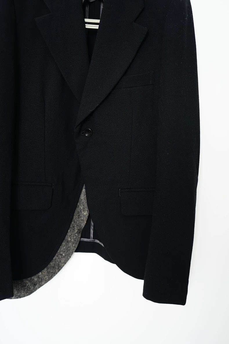 Comme des Garcons asymmetrical wool suit jacket by comme des garcons Size US S / EU 44-46 / 1 - 4 Thumbnail
