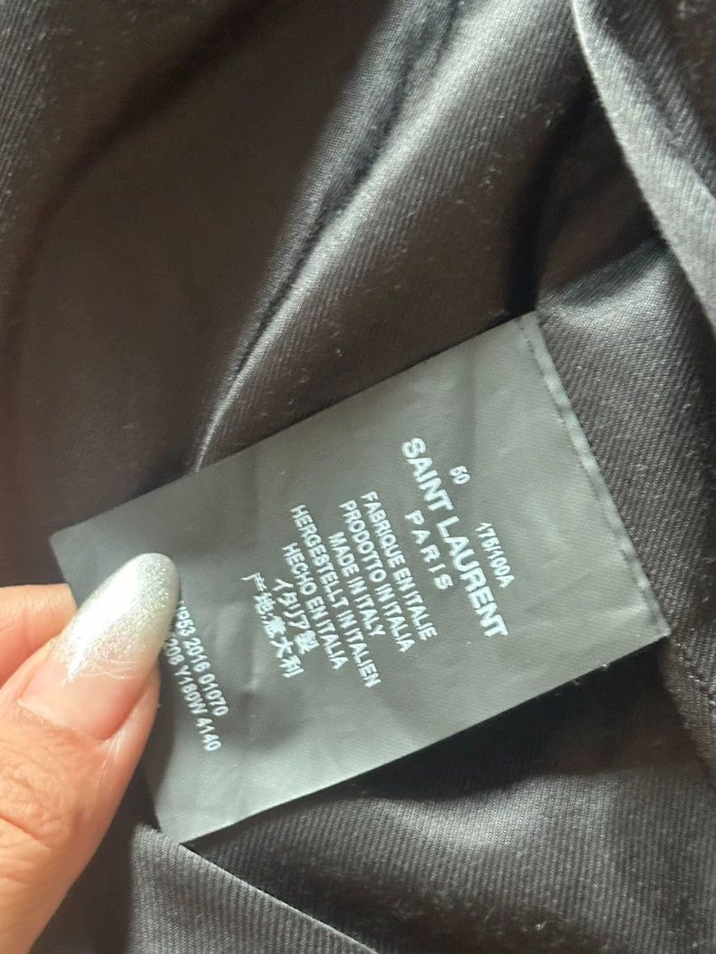 Yves Saint Laurent ysl varsity jacket with star detailing Size US L / EU 52-54 / 3 - 3 Thumbnail