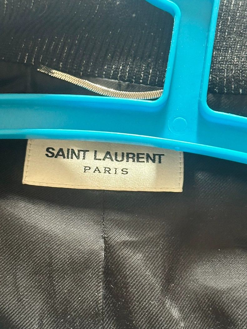 Yves Saint Laurent ysl varsity jacket with star detailing Size US L / EU 52-54 / 3 - 4 Thumbnail