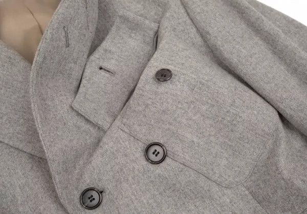 Jean Paul Gaultier gray wool pocket design coat Size US M / EU 48-50 / 2 - 3 Thumbnail