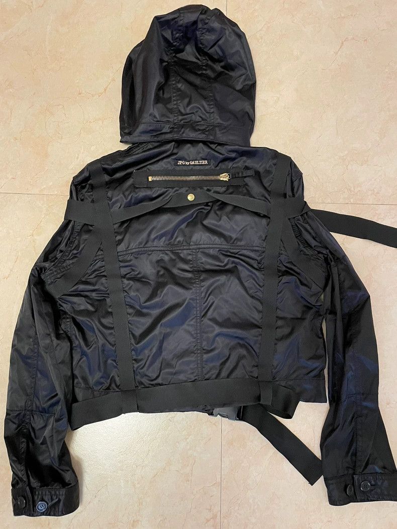 Jean Paul Gaultier jean paul gaultier black cropped jacket Size US M / EU 48-50 / 2 - 2 Thumbnail