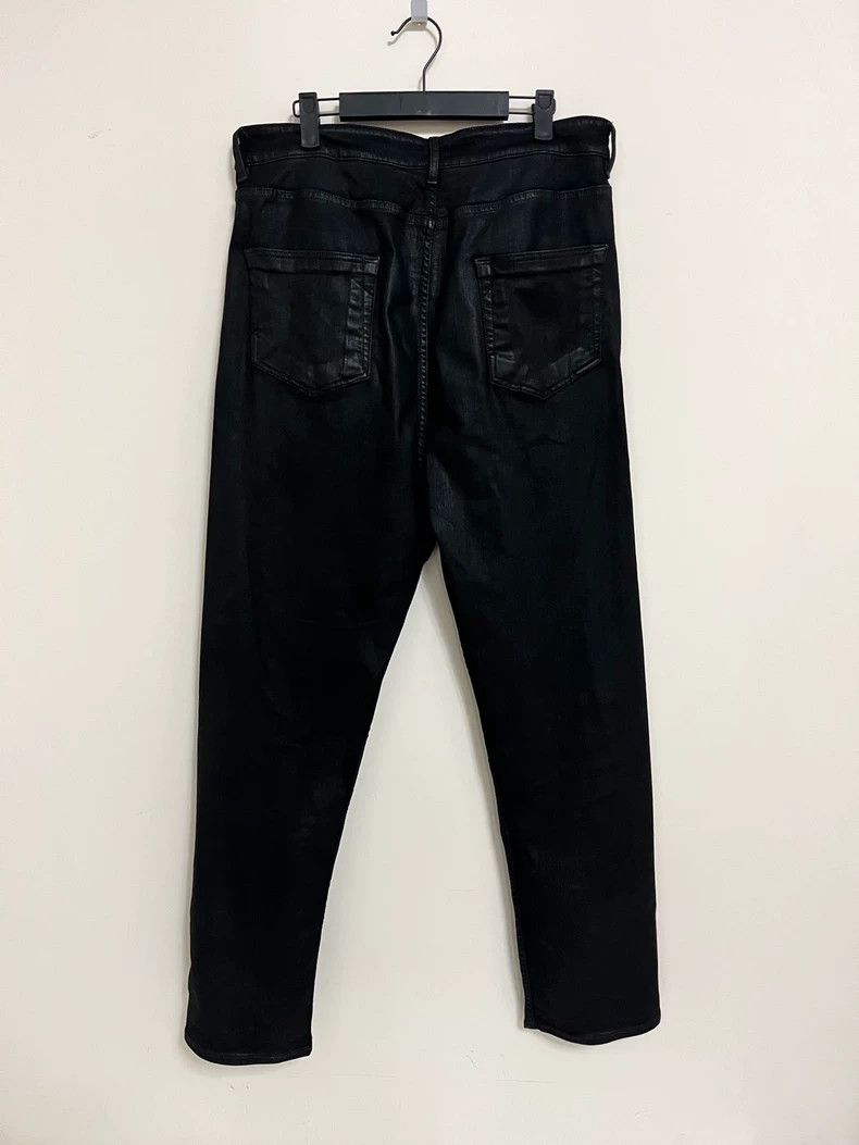 Rick Owens rick owens waxed cargo pocket trousers Size US 34 / EU 50 - 2 Thumbnail
