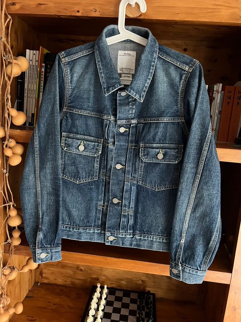 Visvim visvim denim jacket in navy blue Size US S / EU 44-46 / 1 - 3 Thumbnail