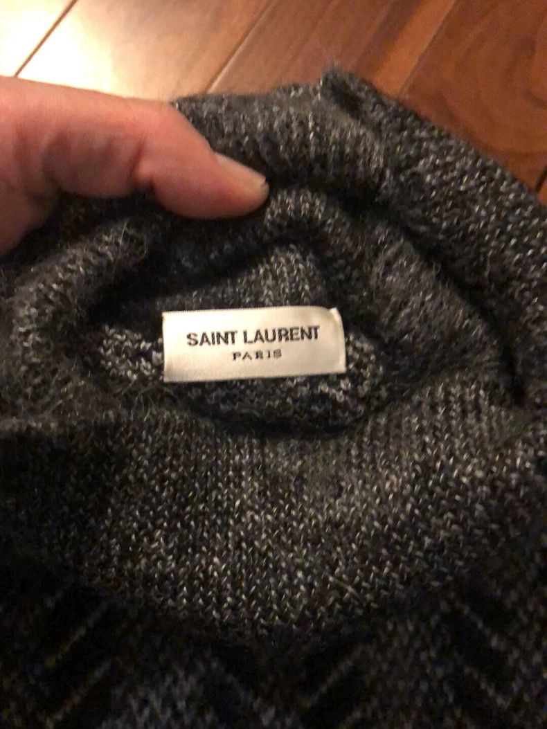 Saint Laurent Paris saint laurent knit sweater in medium size Size US M / EU 48-50 / 2 - 3 Thumbnail