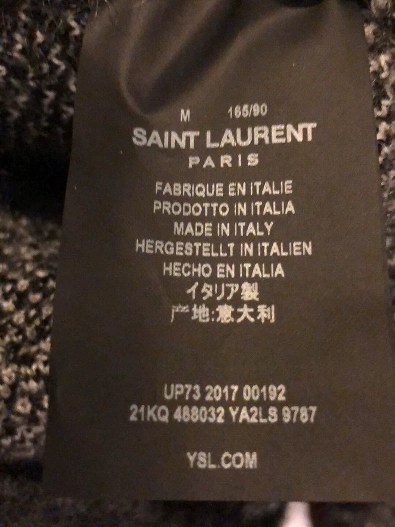 Saint Laurent Paris saint laurent knit sweater in medium size Size US M / EU 48-50 / 2 - 4 Thumbnail