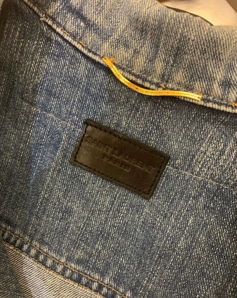 Saint Laurent Paris saint laurent denim jacket size small Size US S / EU 44-46 / 1 - 2 Thumbnail