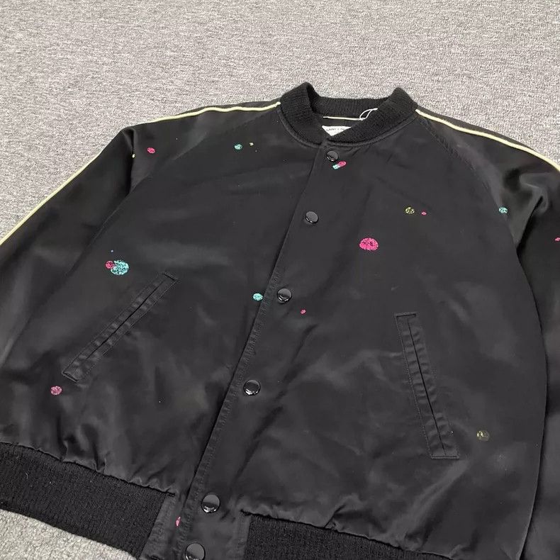 Saint Laurent Paris saint laurent galaxy print baseball jacket Size US M / EU 48-50 / 2 - 4 Thumbnail