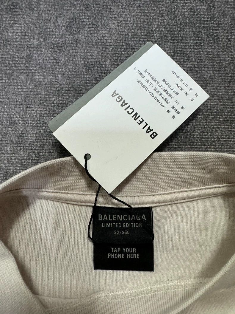 Balenciaga balenciaga need for speed logo short sleeve tee Size US XS / EU 42 / 0 - 3 Thumbnail