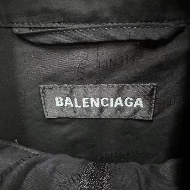 Balenciaga black and white Balenciaga windbreaker jacket Size US L / EU 52-54 / 3 - 2 Thumbnail