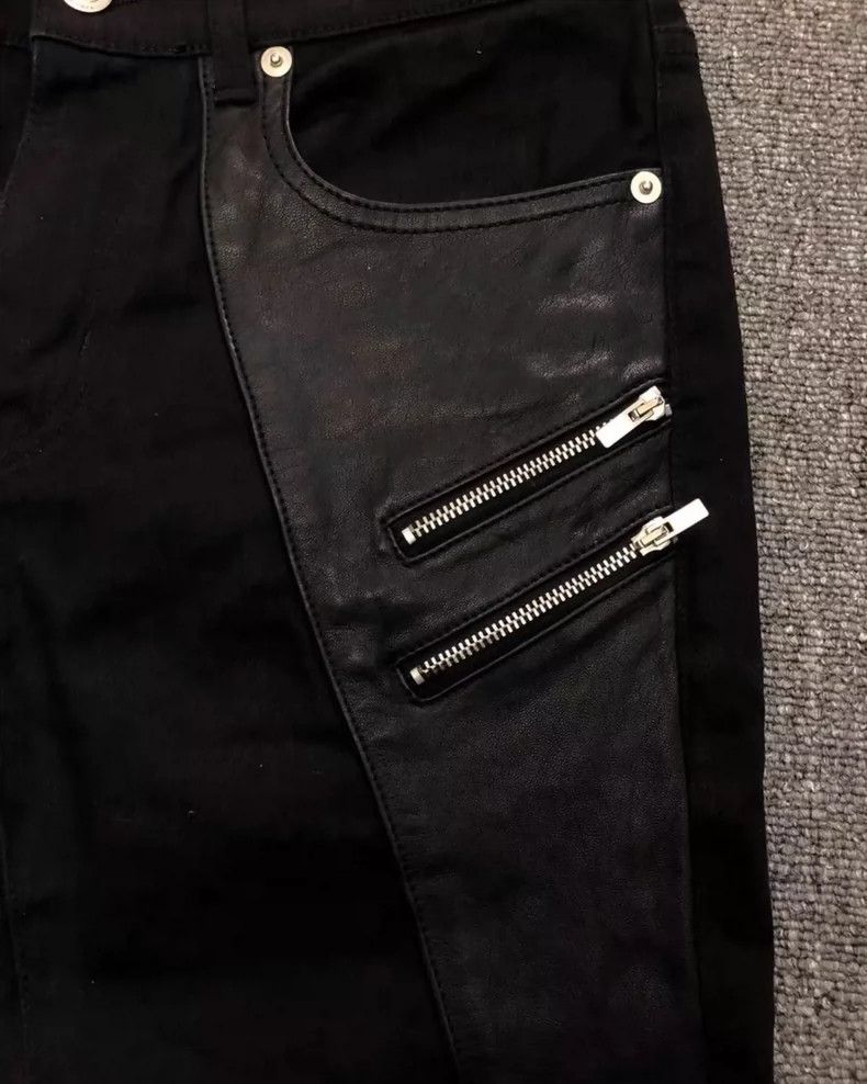 Saint Laurent Paris saint laurent five-zip black denim pants Size US 29 - 3 Thumbnail